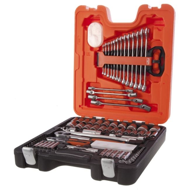 Bahco S106 Socket Set Combination Wrench 106 Piece 1/4 & 1/2 Dynamic Drive