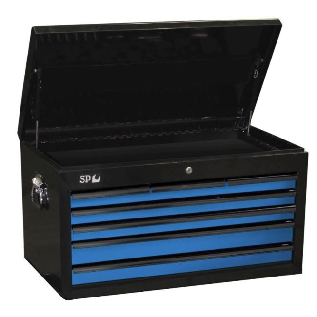 SP Tools Tool Storage Box 7 Drawer Sumo Series Black/Blue SP40121