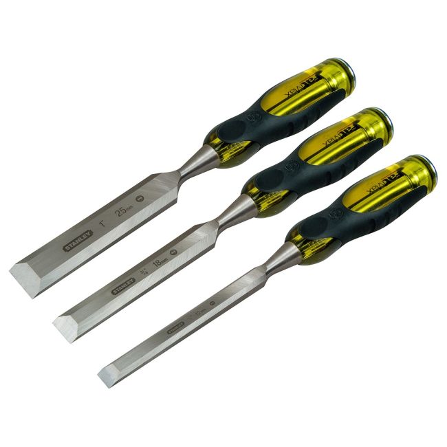 Stanley FATMAX 3PC 12-25MM Thru Tang Chisel Set 2-16-268