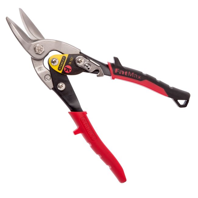 Stanley Aviation Tin Snips Left Curve Compound FATMAX 14-562