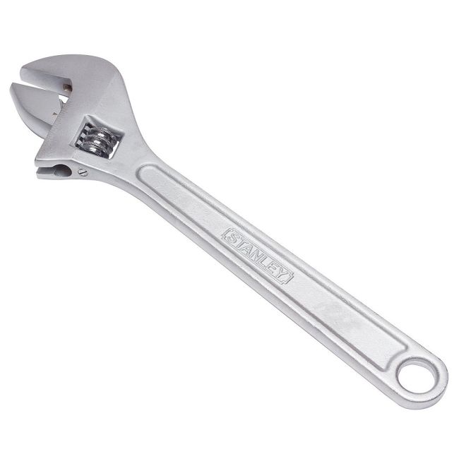 Stanley 87-433 Wrench 250mm/10" Adjustable Shifter Forged Steel 87-433