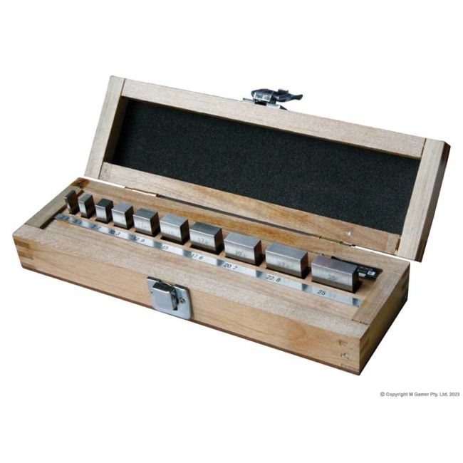 Accud 25-50 mm Micrometer Inspection Gauge Block Set AC-518-002-01