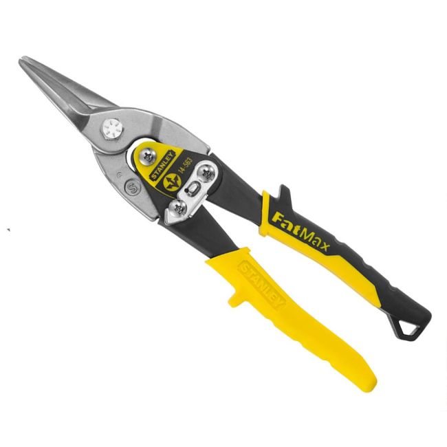 Stanley Aviation Tin Snips FATMAXÂ® Straight Cut Compound Action 14-563