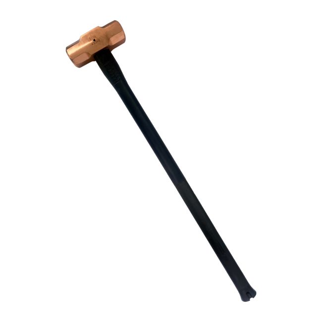 Mumme Tools 10lb Copper Hammer with Pinned Steel Core Fibreglass Handle 5HCFRH10