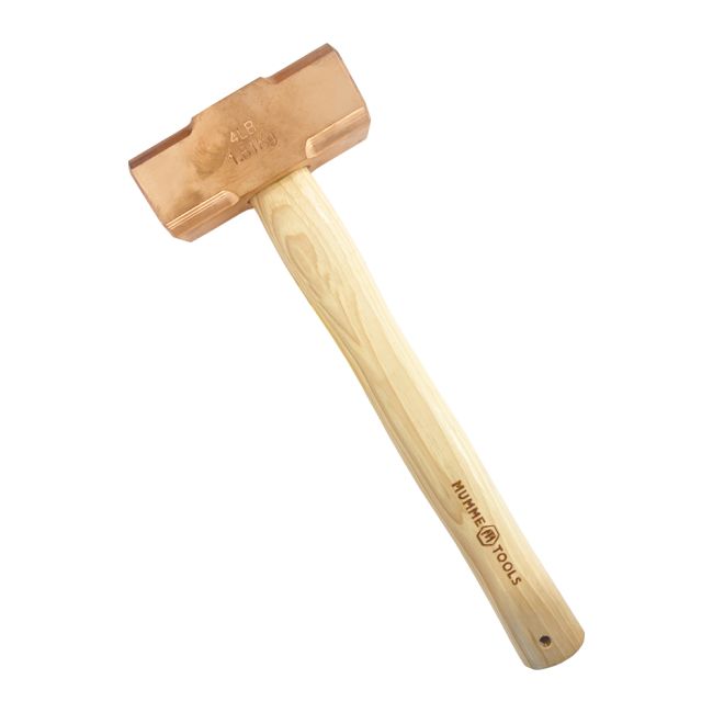 Mumme Tools 4LB COPPER HAMMER WITH HARDWOOD HANDLE 5HCH04