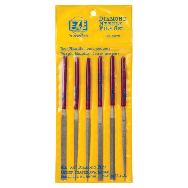 Eze-Lap Coarse 6Pc Diamond Needle File Set 607C