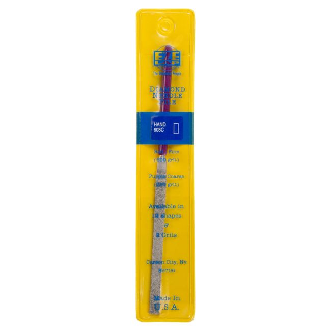 Eze-Lap Coarse Hand Diamond Needle File 608C