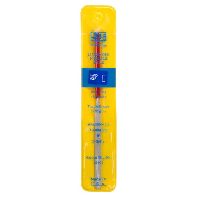 Eze-Lap Fine Hand Diamond Needle File 608F