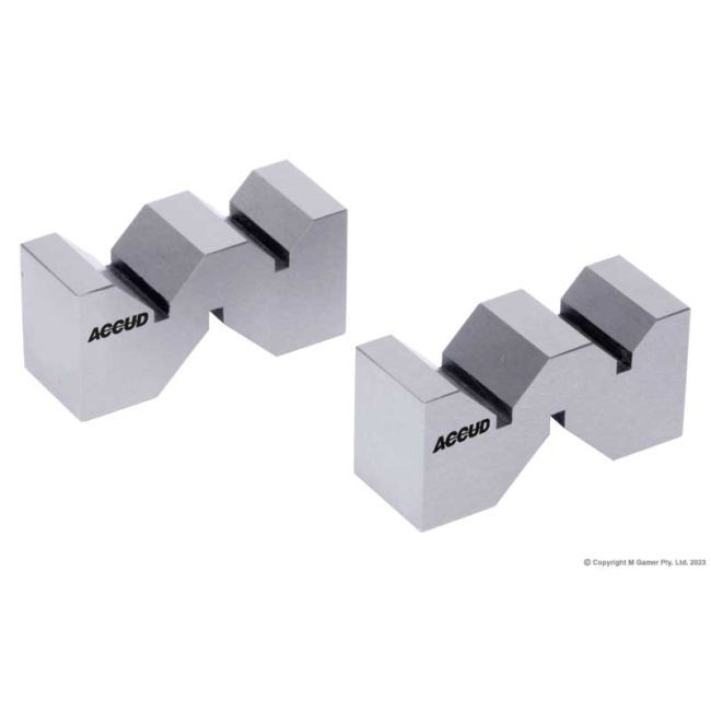 Accud 100 x 33 x 52mm V-Blockset AC-632-004-01