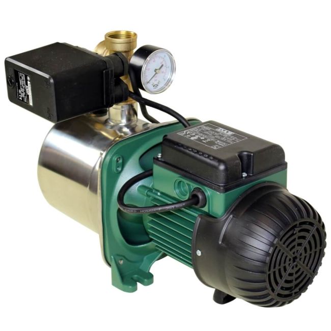 DAB DAB-JINOX82MP - PUMP SURFACE MOUNTED JET WITH PRESSURE SWITCH  60L/MIN 47M 0.6KW 240V DAB-JINOX82MP