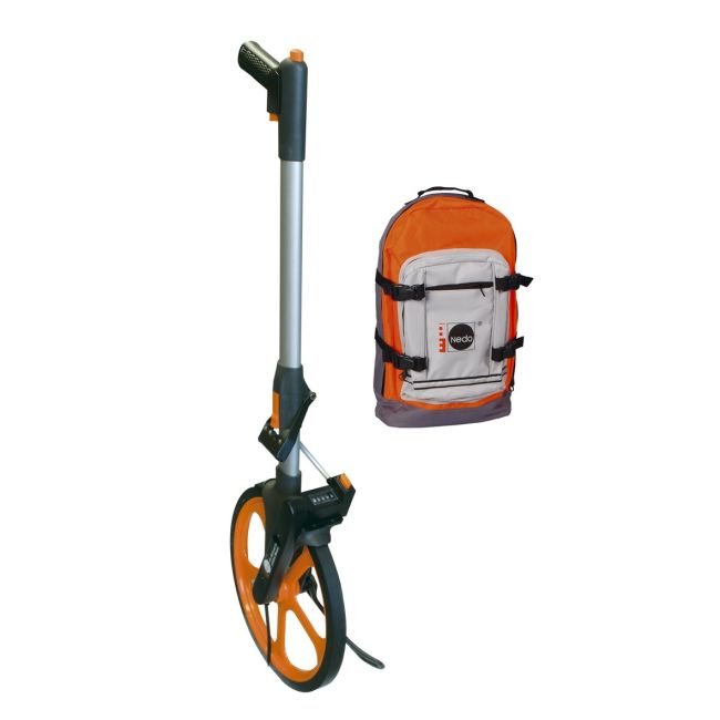 Nedo 1m Circumference Measuring Wheel with Backpack 703120