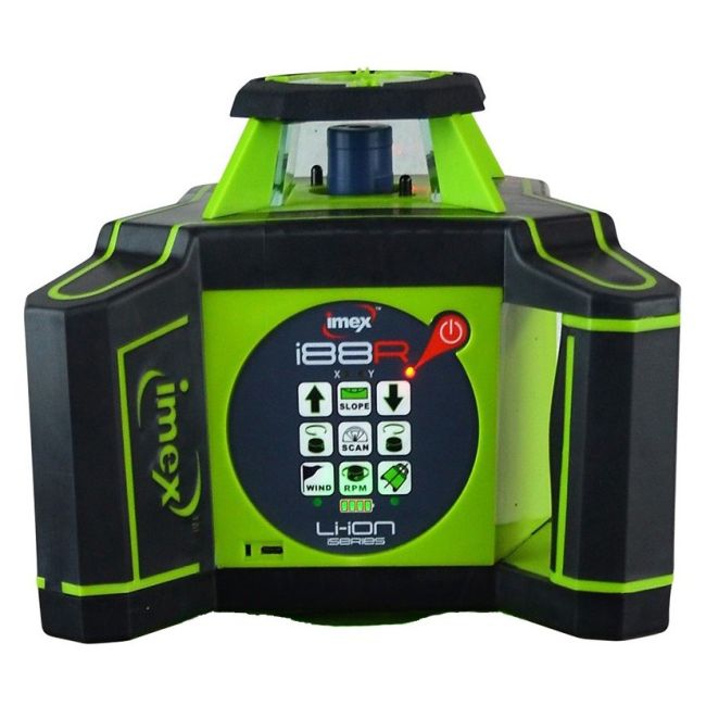 Imex Rotating Laser Level 600m RED BEAM Horizontal & Vertical i88R