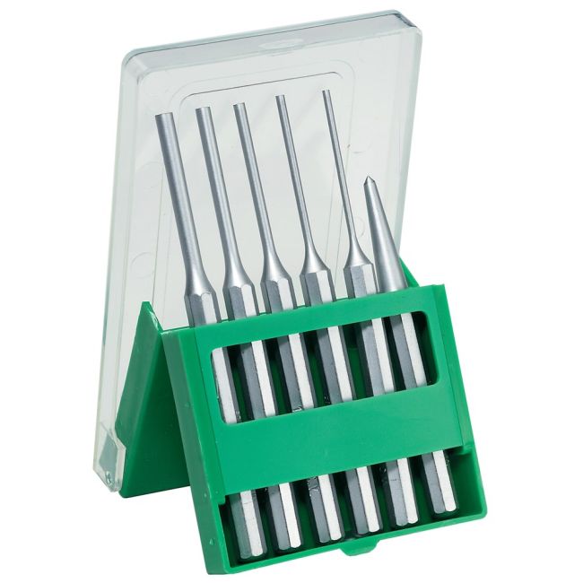 Stahlwille SET  6PC PIN & CENTRE PUNCH   WITH PLASTIC STAND SW105-8/6 K - 96700711