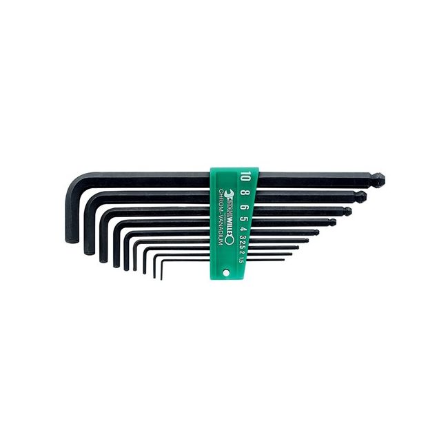 Stahlwille 13 Piece A/F Ball End Hex Key Set SW10767A/13