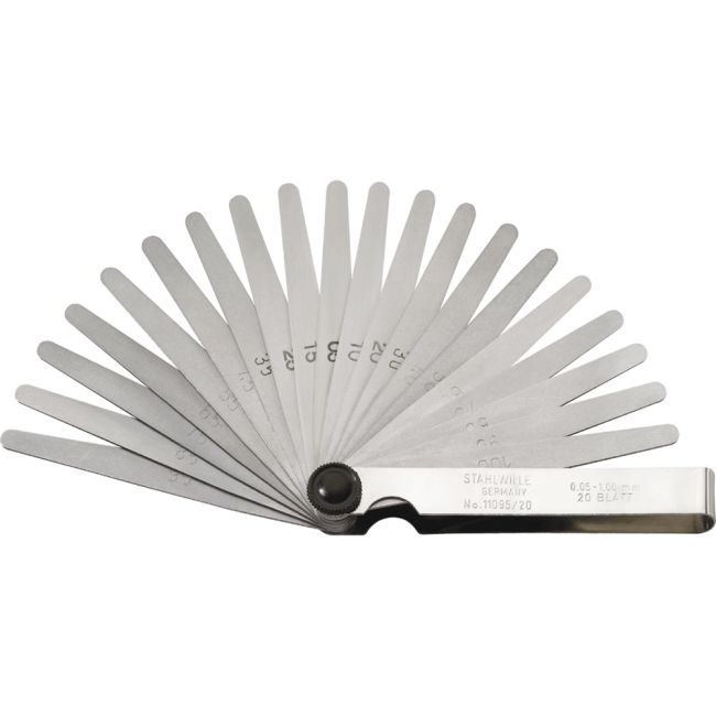 Stahlwille 20 BLADE PRECISION FEELER GAUGE (0.05 - 1MM) 74240002