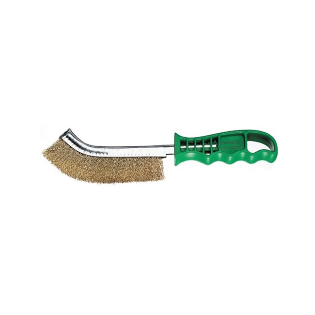 STAHLWILLE 270MM BRASS COATED STEEL WIRE BRUSH SW12377 