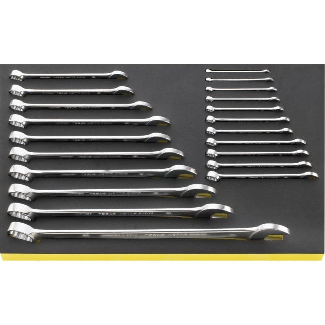 Stahlwille SET 21PC METRIC COMBO SPANNER #13  6MM - 34MM IN TCS INLAY SW13/21 TCS - 96830174