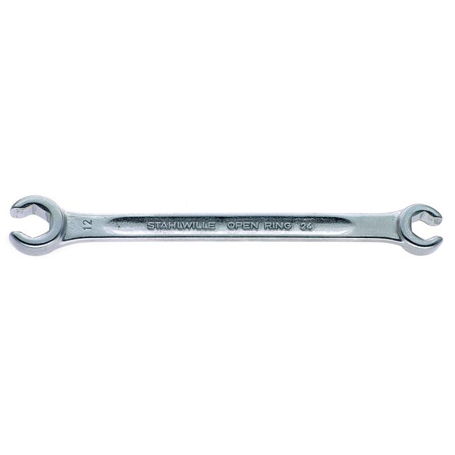 Stahlwille SPANNER  8MM X 10MM FLARE NUT   ANGLED  DOUBLE OPEN END SW24 8X10 - 41080810