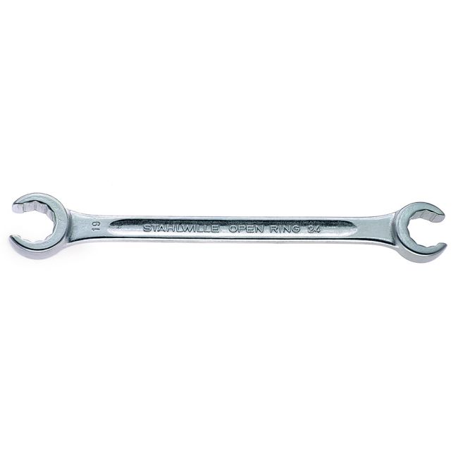 Stahlwille SPANNER 5/8"X3/4"AF FLARE NUT   ANGLED  DOUBLE OPEN END SW24 A 5/8X3/4 - 41483640