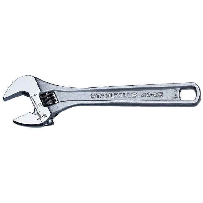 Stahlwille WRENCH  450MM (18") ADJUSTABLE   CHROME PLATED SW4025 18 - 40250118