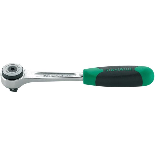 Stahlwille RATCHET  3/8"DR 60TTH REVERSBL   2 COMPONENT HNDL  194MM LONG SW422N - 12231011