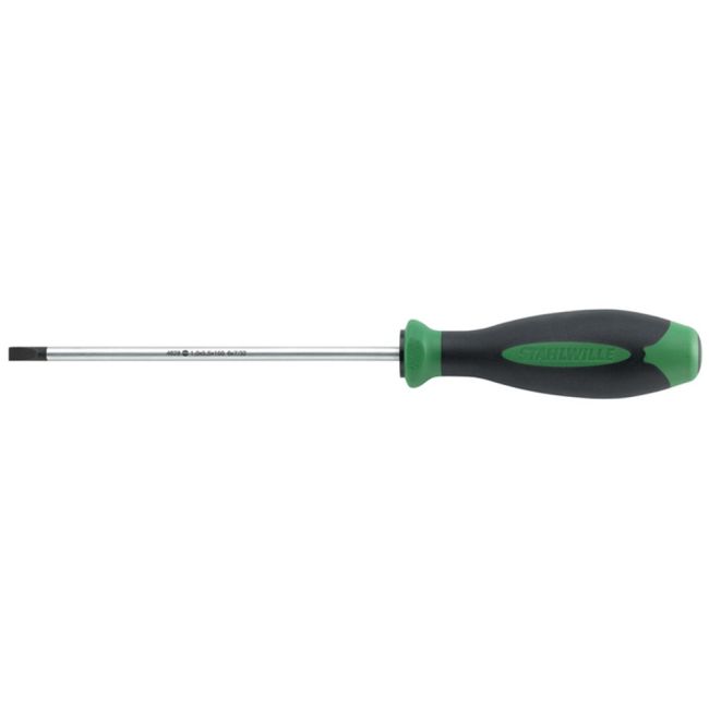Stahlwille SCREWDRIVER #1 ELECTRCN DRALL+   SLOTTED 0.4 X 2.5 X 60MM SW4628 0.4X2.5X60 - 46283025