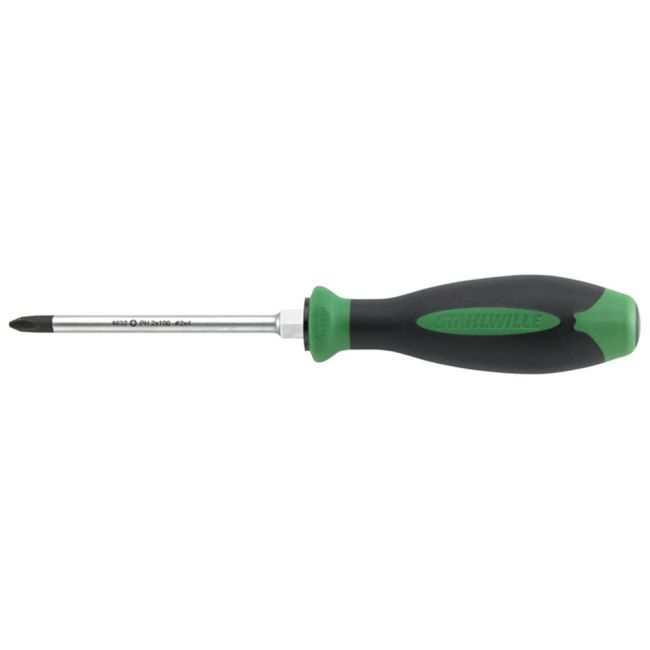 Stahlwille SCREWDRIVER  185MM PH#1 DRALL+   2-COMPONENT HANDLE SW4632 1 - 46323001