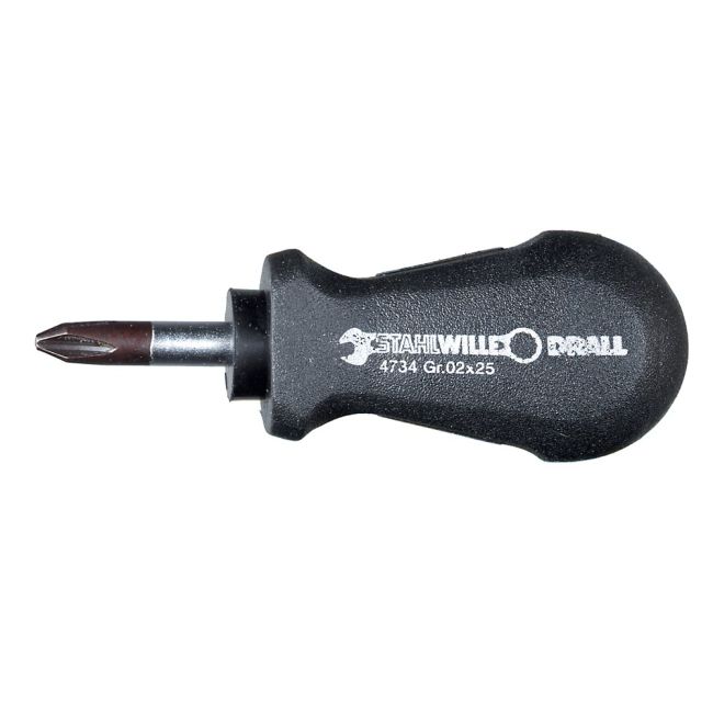 Stahlwille SCREWDRIVER  STUBBY PH#1 80MM   SW4734 1 - 47341001