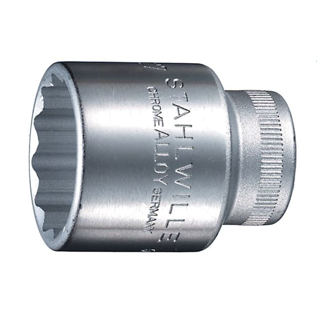 Stahlwille SOCKET  1/2"DR 22MM 12PT   HPQ STEEL SW50 22 - 03010022