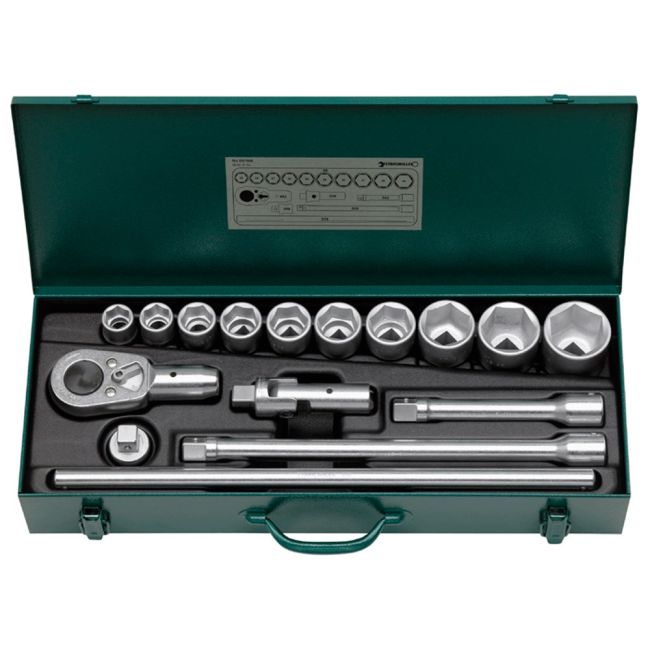Stahlwille SET  16PC 3/4"DR SOCKET SET SW55/10/6 - 96050104