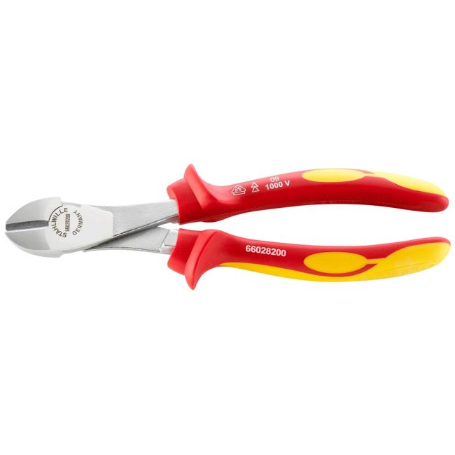 Stahlwille PLIERS  200MM VDE SIDE CUTTER   H/DUTY MULTI COMPONENT HNDLS SW6602 8 200 - 66028200