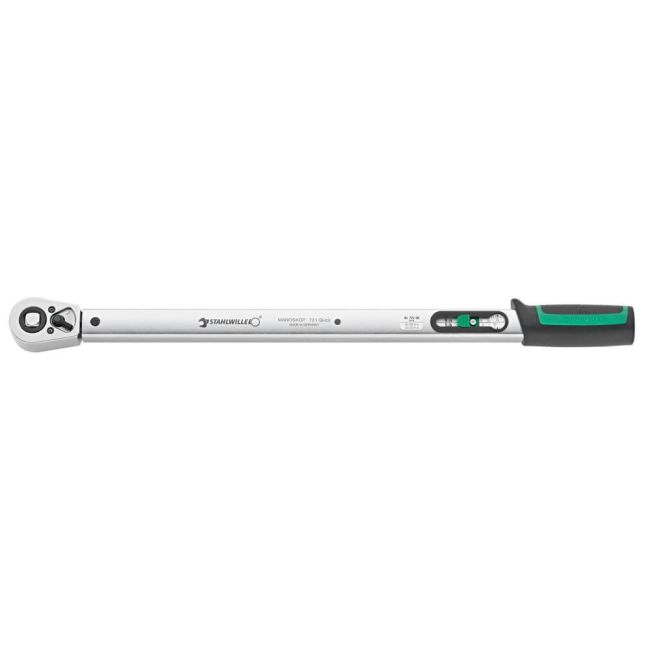 Stahlwille TORQUE WRENCH  1/2"DR 60-300NM TORQUE   WITH RVRSBL RATCHET  SIZE 30 SW721/30 - 50204030