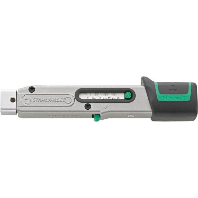 Stahlwille TORQUE WRENCH 4-20NM #2 MANOSKOP TORQ 9MM X 12MM INSRT TL CARRIER SW730/2 - 50184002