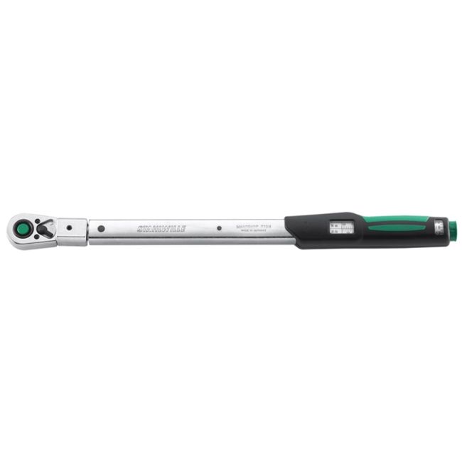 Stahlwille TORQUE WRENCH  1/2"DR 40-200NM TORQUE #20QR FK - W/RATCHET HEAD SW730NR/20QR - 96502120
