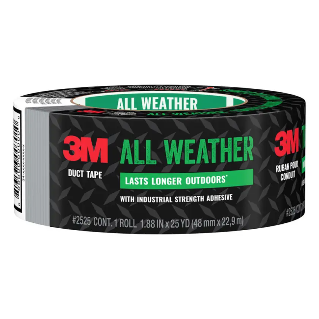 3M All Weather Duct Tape 48mm x 22.8m 70009144935