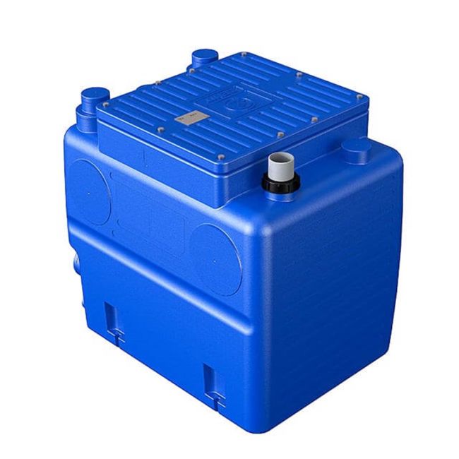 Zenit PUMP COLLECTING STATION 250L WITH ZEN-DGBLUE40/2/G40VMG FITTED ZEN-BLUEBOXDGBLUE40M