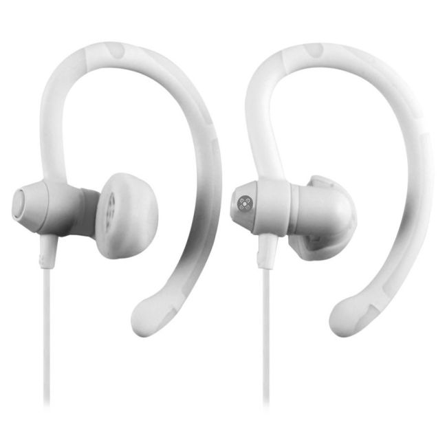 Moki Sports Earphones White ACC-HPS90W