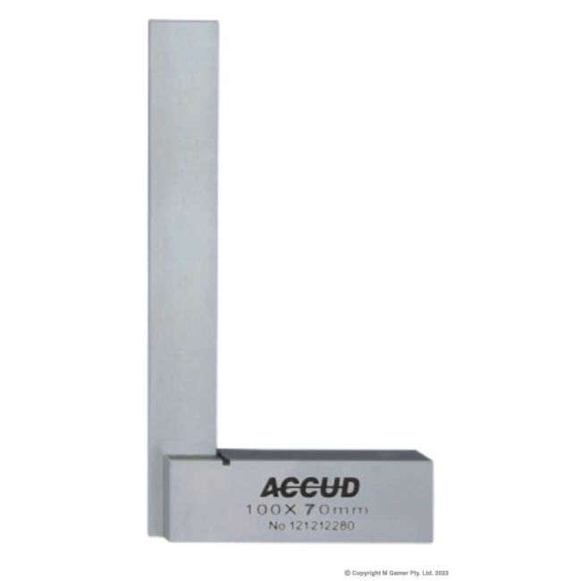 Accud 200x130mm 90° Flat Edge Square AC-843-008-10