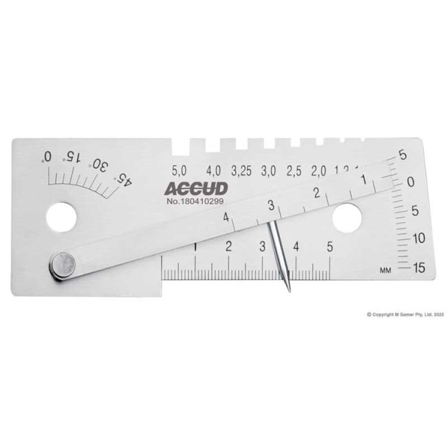 Accud Welding Gauge AC-746-050-01