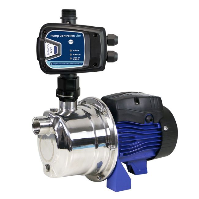 Bianco 50LPM SURFACE MOUNTED CLEAN WATER PUMP BIA-INOX45S2MPCX