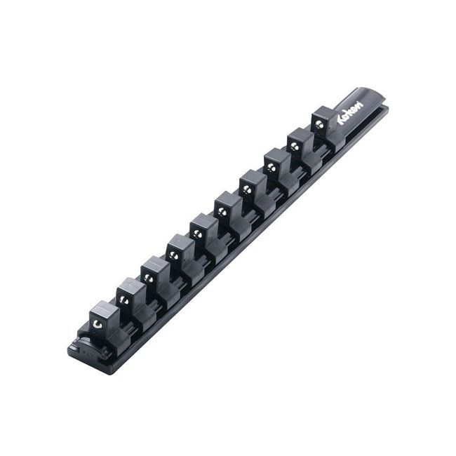 Koken Magnetic Socket Rail 1/2" Drive Holds10 Sockets KORSAL300-1/2X10