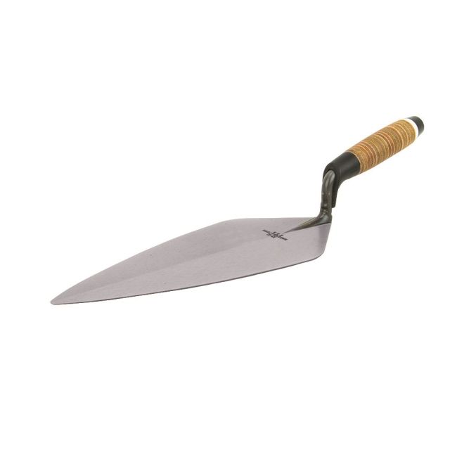 Marshalltown 330mm London Brick Trowel with Leather Handle 10336