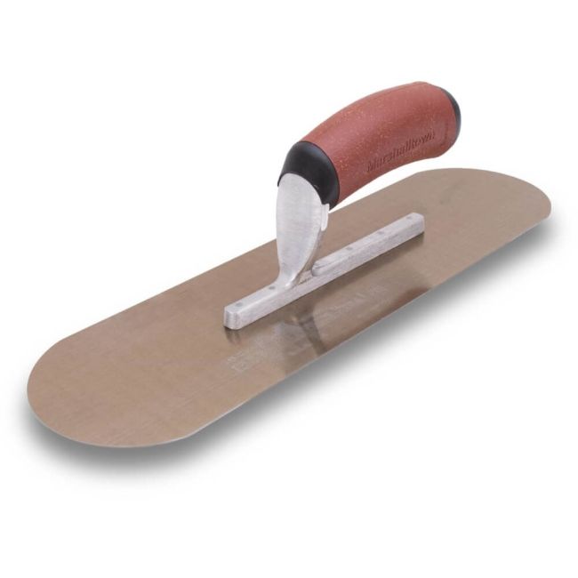 Marshalltown Golden Stainless Steel Pool Trowel with DuraCork Handle 305mm x 89mm 28579