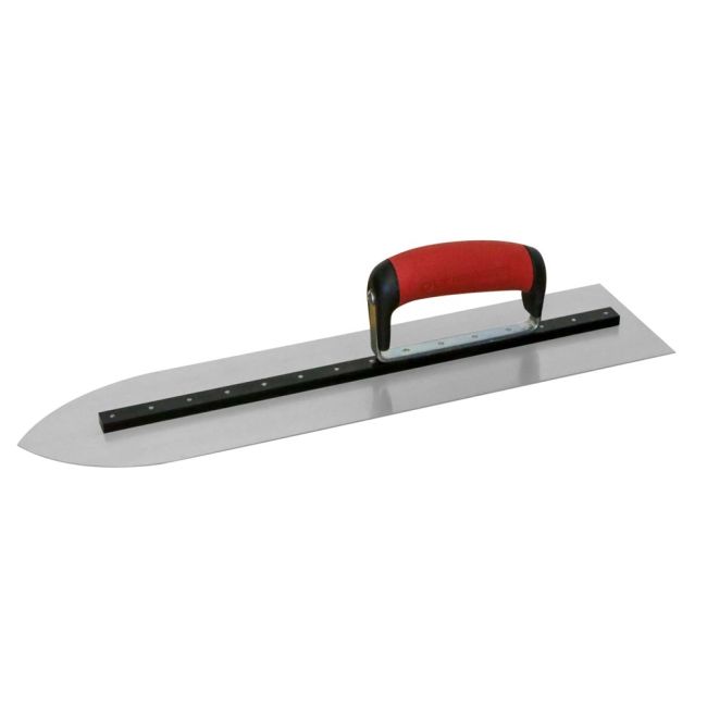 Marshalltown QLT Pointed Trowel with SoftGrip handle 114 x 457mm -29176