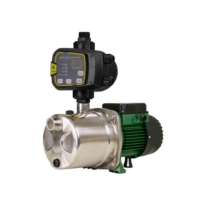 DAB 47m 0.6kW Stainless Steel Self Priming Jet Pump with nXt PRO Pump Controller DAB-JINOX82NXTP