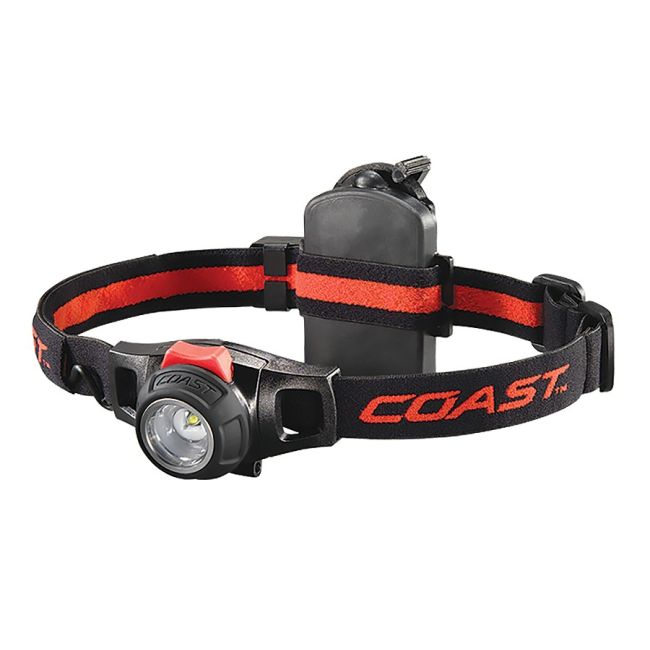 Coast LED Headlamp 104m Range 240 Lumens Rechargeable Pure Beam Focusing HL7R