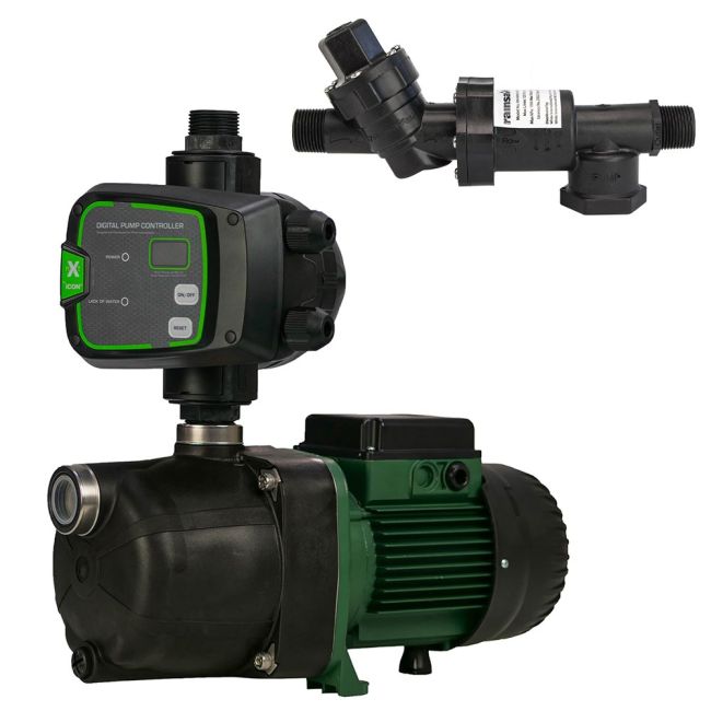 Bianco RAINSAVER MK6PUMP KIT CLEAN WATER DOMESTIC 60L/MIN 47M 240V RS6 JETCOM82NXT