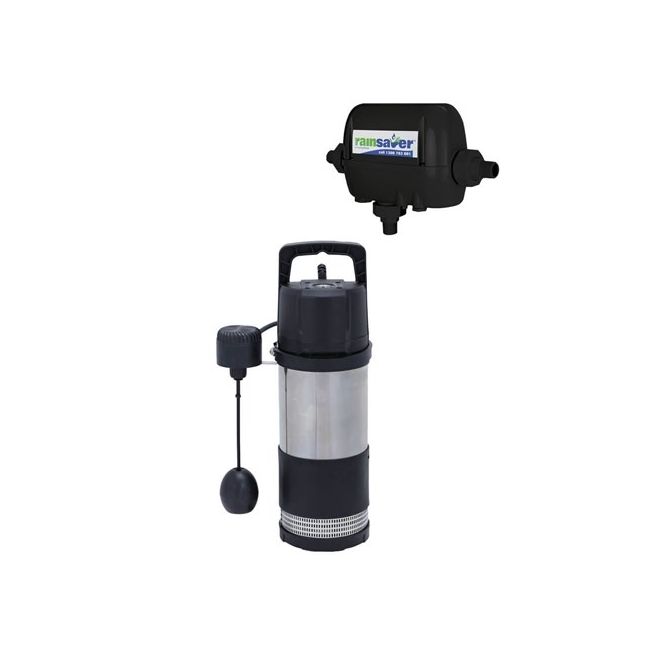 Rainsaver MK4e Pump Kit with Submersible Auto Sub Pump 100L/Min 46M 750W RS4E-AUTOSUB