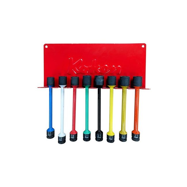 Koken Impact Torsion Bars With Metal Wall Hanger 8 Piece KO14101MP