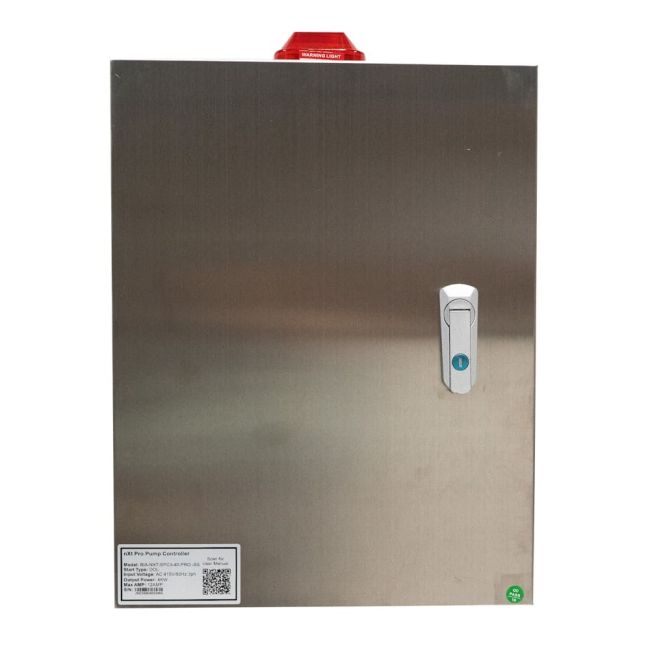 Bianco 415V 4.0kW Dual Door Single Pump Control Panel BIA-NXT-SPC3-40-PRO-SS